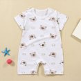 thumbnail image 4 of Gerichy Toddler Romper Baby Boy One-Piece Infant Girl Cotton for 0-24 Months Newborn Short Sleeve Summer Clothes, 4 of 4