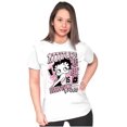 thumbnail image 4 of Betty Boop Kanji Hashtag Attitude Women's T Shirt Ladies Tee Brisco Brands S, 4 of 5