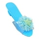 thumbnail image 5 of Zapatos de vestir de princesa, zapatos de vestir para niños, tacones, sandalias de gelatina portátiles para niñas. azul claro, 5 of 9