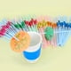 thumbnail image 4 of 50 Piezas  De Beber Para cóctel Rayas Flexible Drinking Straw Colco Cocina, 4 of 8