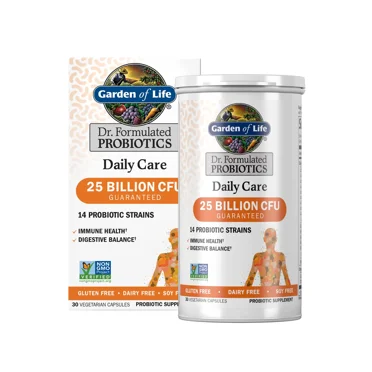Garden of Life Dr. Formulated Men's and Women's Daily Care Probiotics, 25 Billion CFU, 30ct