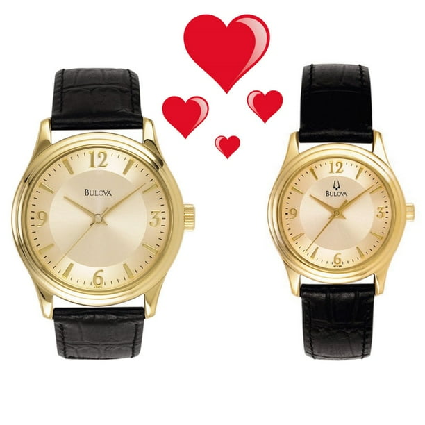 Pareja Perfecta Reloj Bulova Corporate 97A70 H M 97V25 Bulova Corporate 97A70 97V25 Walmart en linea