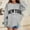 Grey, variant on BAODANN Girl's Graphic Prints Sweatshirt Crewneck Long Sleeve Cute Drop Shoulder Pullover Tops Sweaters for Toddlers All That Sweatshirt Boys Hoodie Size Kids Zipper Hoodies Tween Girl Sweater