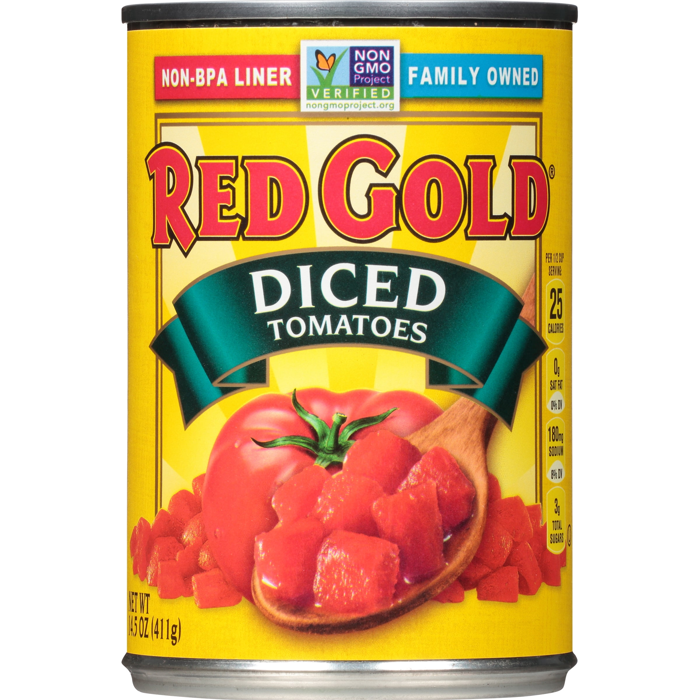 Red Gold Canned Diced Tomatoes, 14.5 Oz