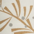 thumbnail image 2 of Design Imports Metallic Holly Leaves Napkin Set of 6, 2 of 4