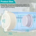 thumbnail image 2 of Heavy Type Pool Valves Cover Plugs Compatibility with Most Models Drain Repair for Ground Pools, 2 of 9