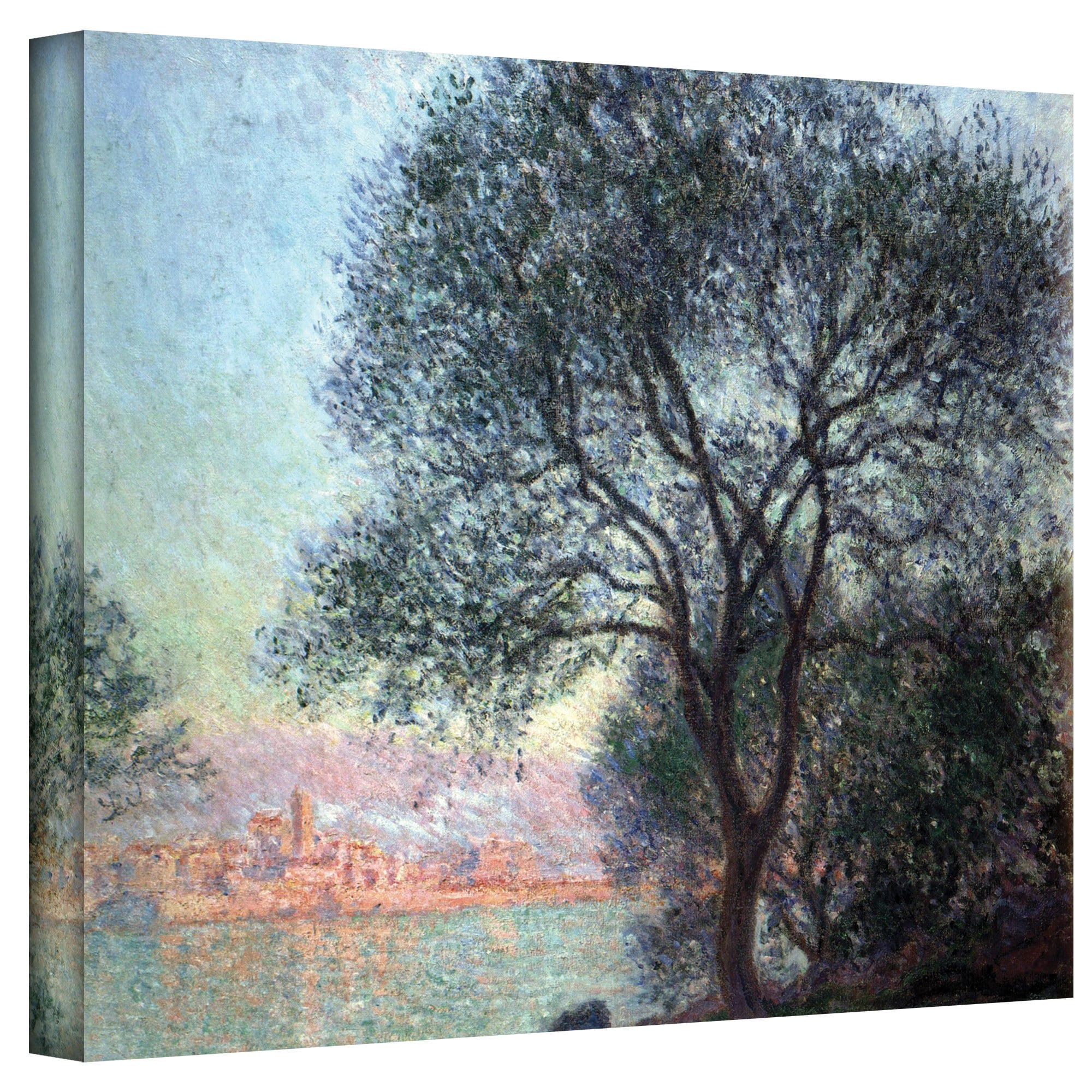 Claude Monet "Antibbes" Wrapped Canvas Art