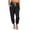 Black, variant on UAMVSH Sweatpants for Women Ankle Length Running Workout Joggers Pants Elastic Waist Drawstring Cinch Bottom Pockets Pants
