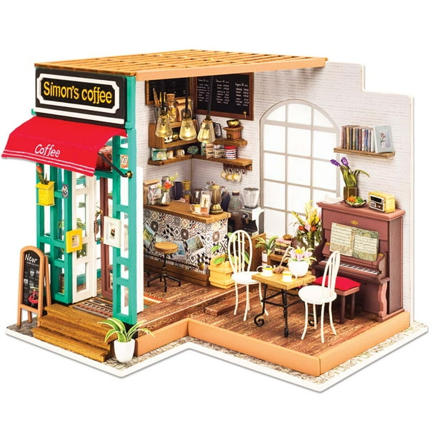 simon's coffee shop model kit