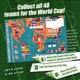 thumbnail image 3 of Póster Del Calendario de la Copa Mundial 2026 con Rastreador de 48 Equipos en Ambos Lados, Gráfico de Pared de Fútbol Impermeable, 3 of 9