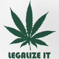 thumbnail image 2 of CafePress - Legalize It - Adjustable Unisex Printed Trucker Hat with Mesh Back, 2 of 8
