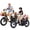 Black+Black, variant on ESKUTE T300 & T300mini Electric Tricycles for Adults – 750W & 500W Motors, Fat Tire Folding 3-Wheel E-Bikes, Step-Thru, Blue & Black, UL2849