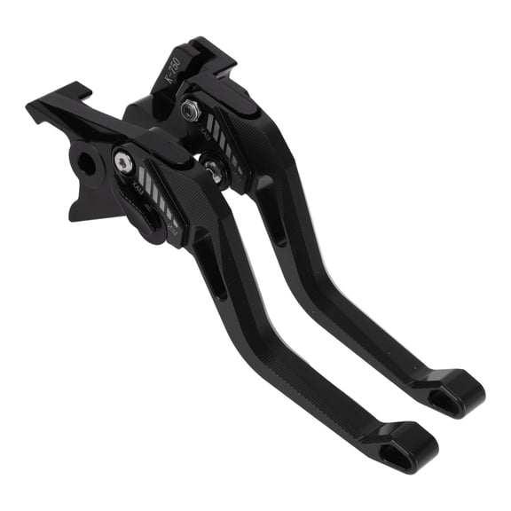 Unique Bargains Short Brake Clutch Levers for Kawasaki Z900 2025 Adjustable Motorcycle Handlebar Brake Lever Aluminum Alloy Solid Black 1 Pair