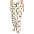 thumbnail image 1 of Fotbe Rabbit And Carrot Pantalones de Pijama para Mujer, Pantalones de Dormir, Pantalones Pj con Cordón y Bolsillos-3X-Large, 1 of 6