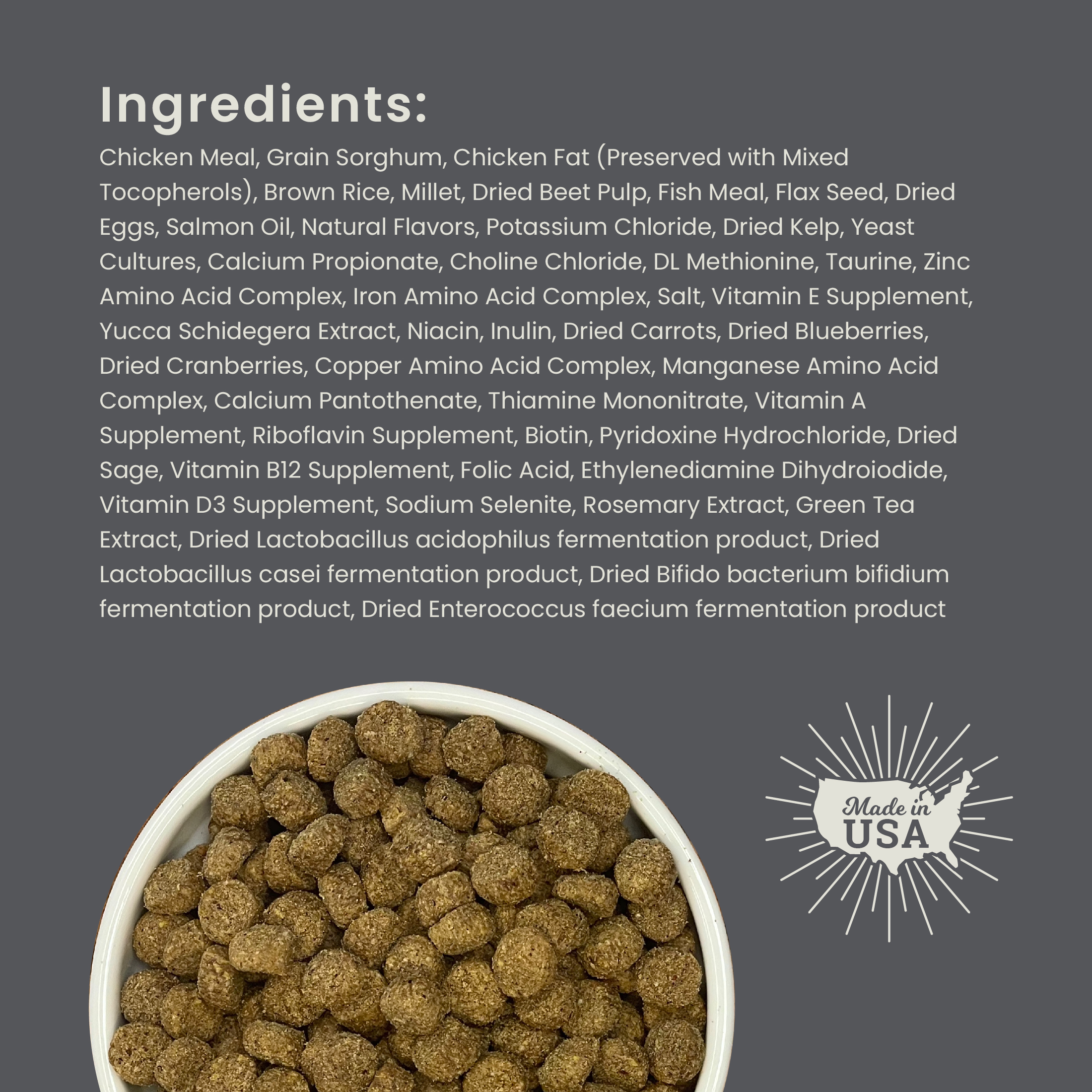 Muenster Perfect Balance Ancient Grains Chicken Dog Food, All Life Stages, 25 lb Bag