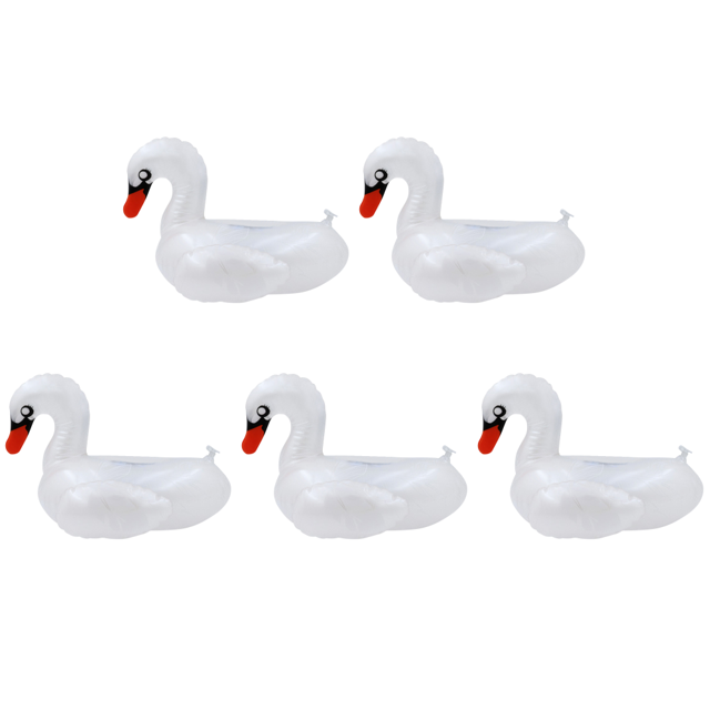 Soporte para Cisne Portátil PVC Fiesta en La Piscina (cisne) Color Blanco