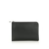 Women Pre-Owned Authenticated Louis Vuitton Taurillon Pochette Jour Calf Leather Black Clutch Bag WristletBag