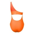 thumbnail image 4 of One Piece Swimsuit Women Slanted Shoulder Hollow 1 Piece Swimsuit, 4 of 5