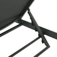 thumbnail image 6 of Miller Outdoor Aluminum Chaise Lounge with Dark Grey Mesh Seat, Grey, 6 of 8