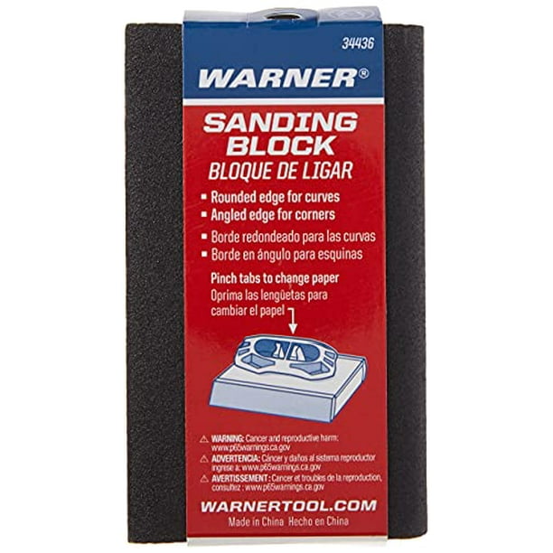 Warner Sanding Block Hand Sander 34436A