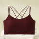 thumbnail image 1 of Sujetador de realce de color liso para mujer, lencería plegable y caída, blusa de poliéster para uso diario., 1 of 6