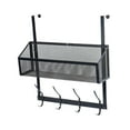 thumbnail image 3 of QSTDGVPW over The Door Hooks Organizer Multifunctional and 4 Hooks Hanging Door Organizer Black Single Tier, 3 of 9
