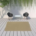 thumbnail image 2 of HomeRoots 506888 6 x 9 ft. Sand Stain Resistant Indoor & Outdoor Rectangle Area Rug, 2 of 5