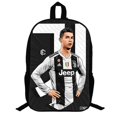 thumbnail image 1 of Football Ronaldo Backpack, Student School Bag, 17 Inch School Bag-QIUPING, 1 of 4