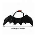 thumbnail image 3 of Pet Cat Bat Wings for Halloween Party Decoration, Cute Festival Dress‑Up Outfit, Photo‑Shoot Costume Accessory for Puppy Kitty Small Pets, 3 of 5