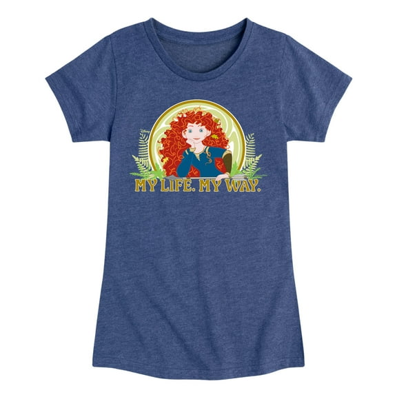 Disney Princess - My Life My Way - Toddler & Youth Girls Short Sleeve Graphic T-Shirt