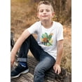 thumbnail image 2 of Dragon Boy With A Tree T-Shirt Juniors -Image by Shutterstock,  Small, 2 of 4