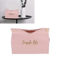 thumbnail image 1 of Oubit Tissue Container,Tissue Bag Artificial Leather Paper Napkin Holder Household Tissue Box Meticulously Designed, 1 of 9