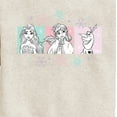 thumbnail image 3 of Frozen 2 - Pastel Character Grid - Toddler And Youth Crewneck Fleece Sweatshirt, 3 of 5