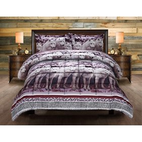 Hig 3d Comforter Set 3d Running Texas Wild Horse Printed