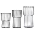 thumbnail image 3 of 1 Pcs Ribbed Glassware,Vintage Glass,20 oz Modern Glass Cup,Ripple Drinking Glass,Ribbed Drinking Glass for Weddings,Cocktails or Modern Bar, 3 of 7