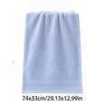 thumbnail image 3 of Extra-Large Cotton Bath Towel, 74 x 33 cm, Lightweight, Soft, Absorbent, Quick-Drying, Multicolor Design, 3 of 6