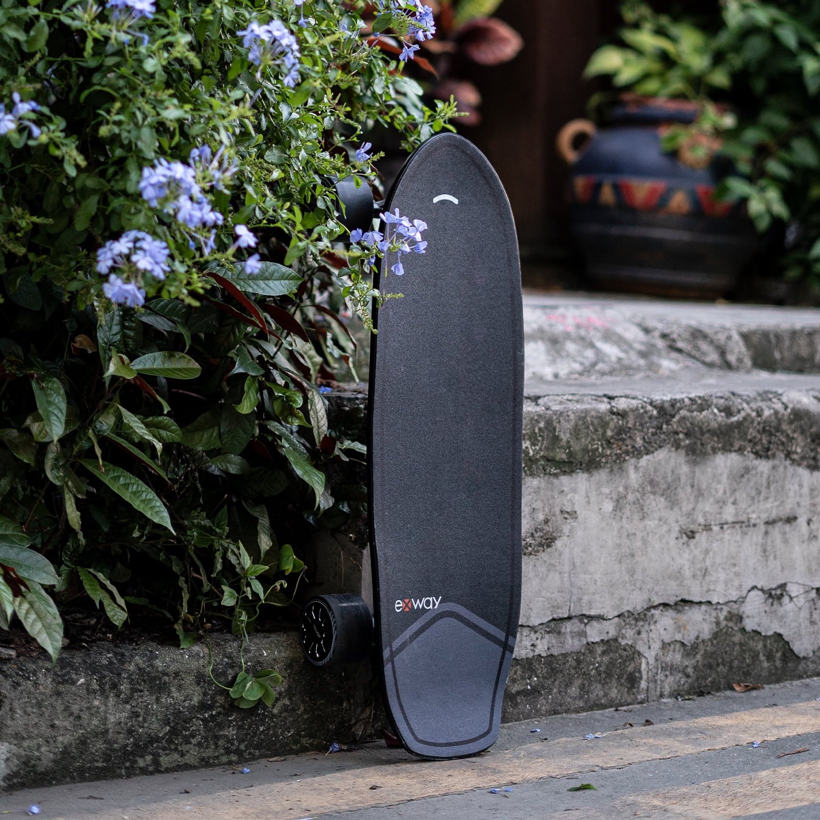 Exway Wave Hub Electric Skateboard, 99wh, 23mph Speed, 12miles