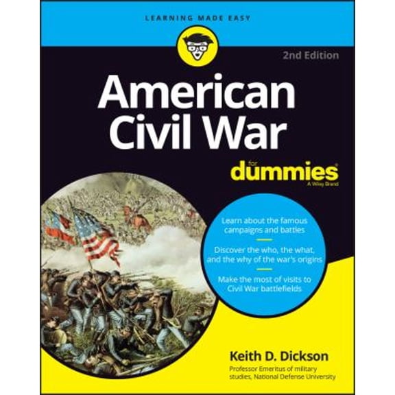 Pre-Owned American Civil War for Dummies (Paperback) 1119863295 9781119863298