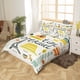 thumbnail image 3 of Piezas Juego de cama completo para Niños Adolescentes Tema de Viajes Funda Nórdica Decorativa, 3 of 9