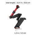 thumbnail image 2 of OUNONA 1Pcs Aluminum Alloy Car Back Seat Mobile Phone Bracket for Rear Use with Red Color and 360 Degree Rotation, 2 of 7