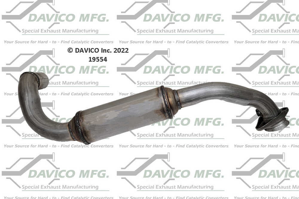 Davico Mfg 19554 Direct-Fit Catalytic Converter