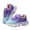 Purple, variant on Dakaela Toddler Light up Shoes Boys Girls LED Running Tennis Sneakers Kids Lightweight Outdoor Sport Walking Shoes Black 5.5
