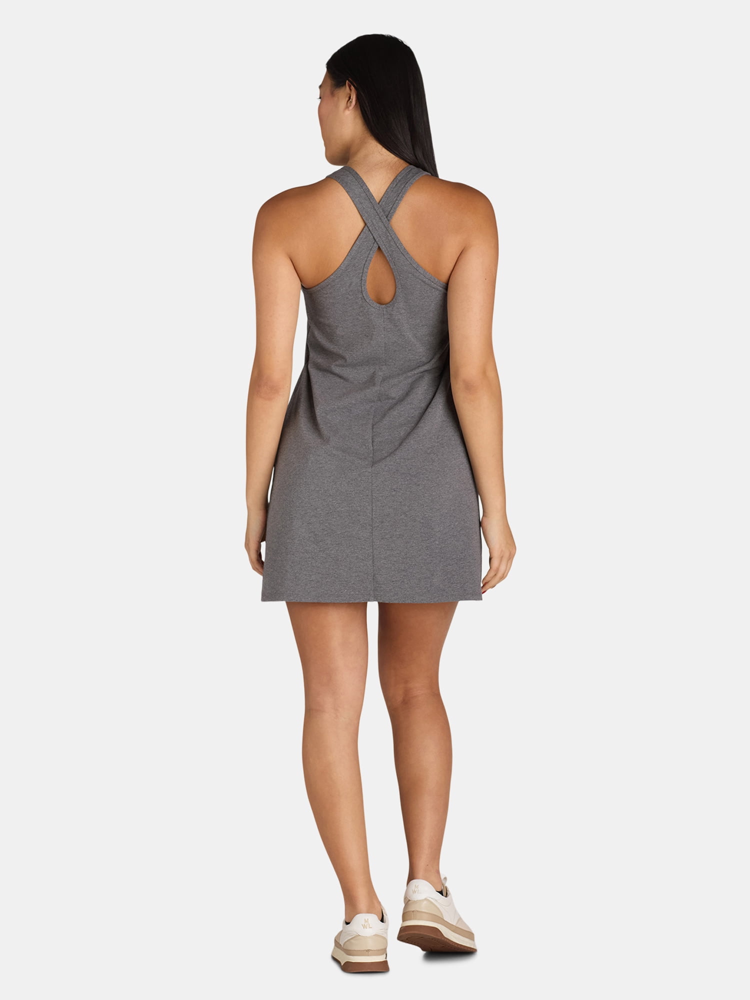 Athletic Works Women’s Dri-More Sleeveless Tank Dress, Sizes XS-XXXL