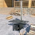 thumbnail image 3 of TABODD Wood Stove for Hot Tents, Wood Burning Stove with Chimney Pipes for Tents, Shelter, Outdoor Portable Camping Stove for Heating and Cooking, Includes Gloves, 3 of 12