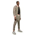 thumbnail image 6 of Men's Leopard Track Suit Set with Drawstring Waistband ST567 - Brown - 5X-Large, 6 of 7