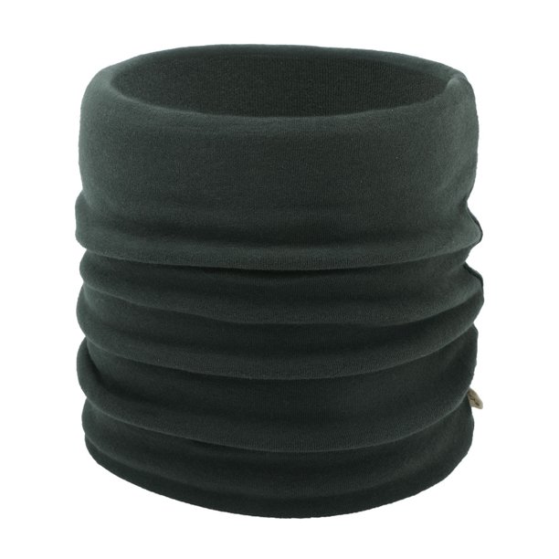 Bufanda de invierno para mujer, cálida y protectora, de cuello alto, de hilo grueso, de color liso y con cubrecuello, de poliéster.
