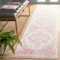 thumbnail image 2 of SAFAVIEH Layla Yorick Oriental Runner Rug, Ivory Grey/Pink, 2'2" x 9', 2 of 8