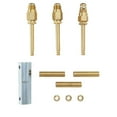 thumbnail image 3 of DANCO Bathtub and Shower 3-Handle Remodel/Rebuild Trim Kit for Central Brass Faucets  Knob Handle  10L-11H, 10L-11C, 10L-13D  Chrome 39616, 3 of 10