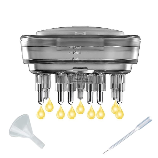 Peine aplicador para el cuero cabelludo, aplicador para el cuero cabelludo, aplicador para el tratamiento de la raíz del cabello, cepillo para el cabello para aplicar a varias marcas de acei