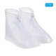 thumbnail image 4 of Uxcell Cubierta de Zapatos Impermeable Reutilizable Antideslizante con Cremallera, Blanca 2 Pares (XXXL), 4 of 7